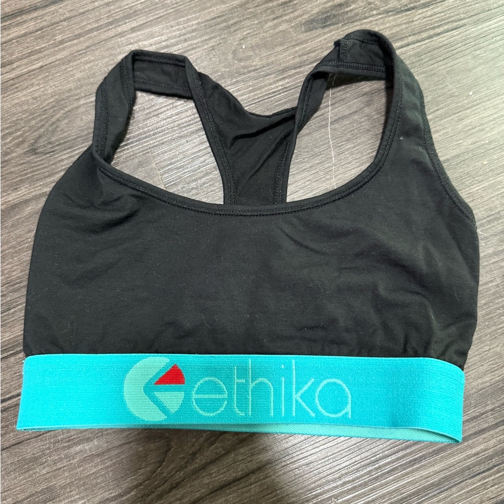Ethika kids Black Sports Bra